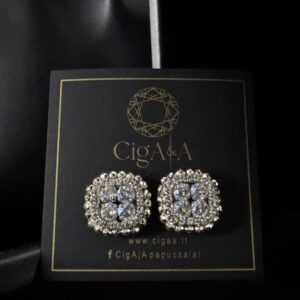 Auskarai| Kristalinis Spindesys